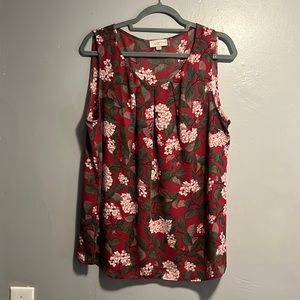 Loft Outlet sleeveless blouse